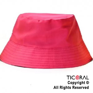 SOMBRERO PILUSO FUCSIA FLUO TELA x 1